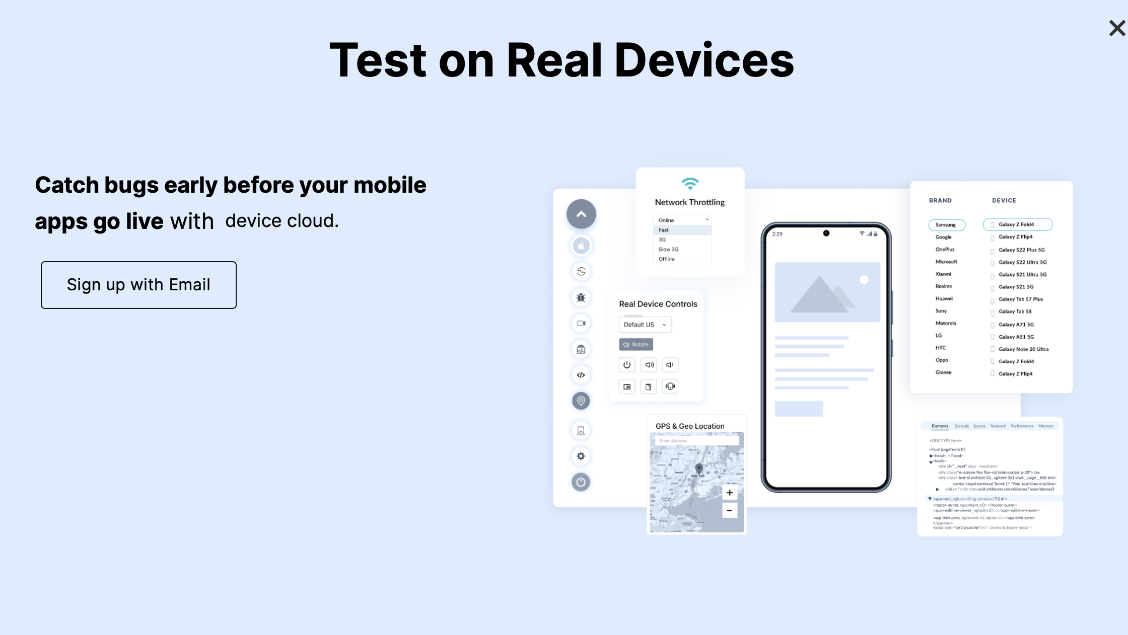 Test on Real Devices